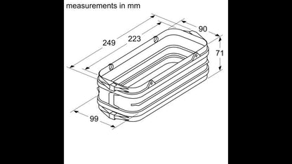 Flat duct 150mm - Connector Sleeve Female - Morgans Kitchens & Bedrooms