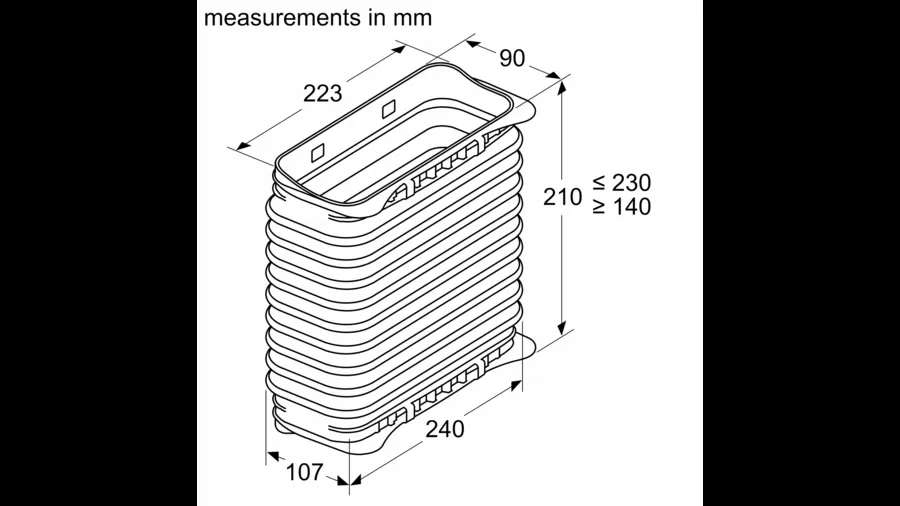 Flat duct - connector sleeve female - Morgans Kitchens & Bedrooms