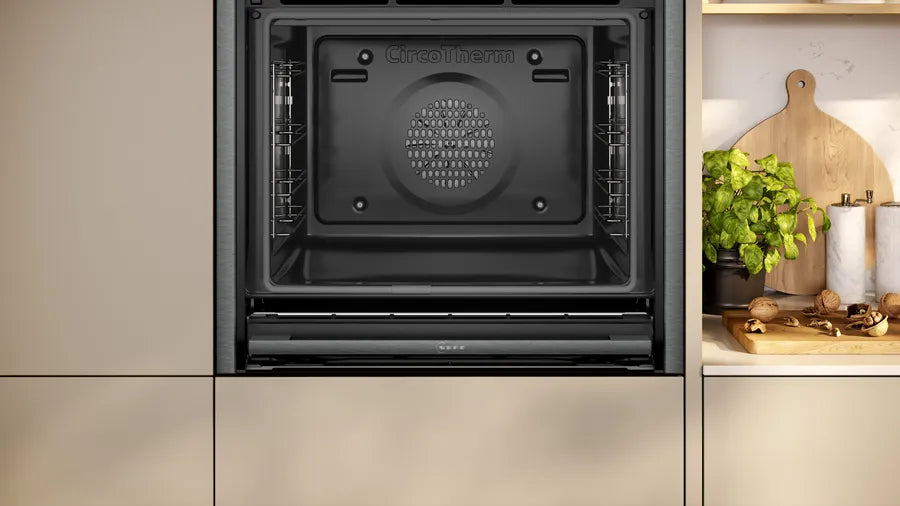 N 90 Built-in oven with added steam function - Morgans Kitchens & Bedrooms