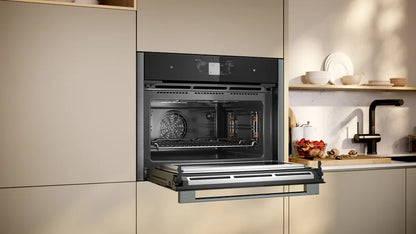 N 90 Built-in compact oven with microwave function - Morgans Kitchens & Bedrooms