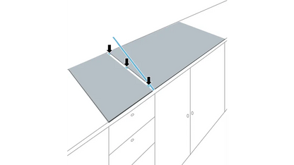 Flex Design Kit for Seamless Combination - 52.6 cm - Anthracite grey - Morgans Kitchens & Bedrooms