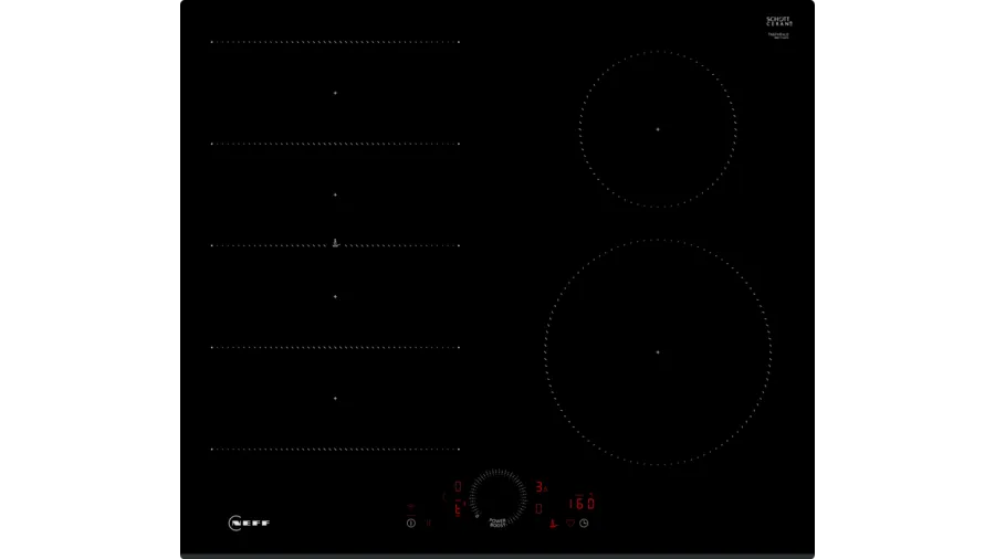 N 70 Induction hob - 60 cm, Black - Morgans Kitchens & Bedrooms