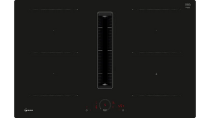 N 70 Induction hob with integrated ventilation system - 80 cm surface mount without frame - Morgans Kitchens & Bedrooms