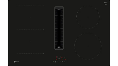 N 50 Induction hob with integrated ventilation system - 80 cm surface mount without frame - Morgans Kitchens & Bedrooms