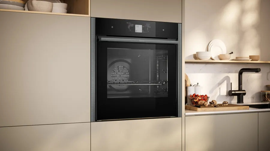 N 90 Built-in oven with added steam function - Morgans Kitchens & Bedrooms