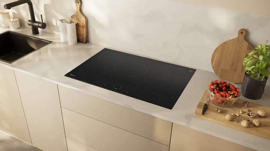 N 70 Induction hob - 80 cm, Black - Morgans Kitchens & Bedrooms