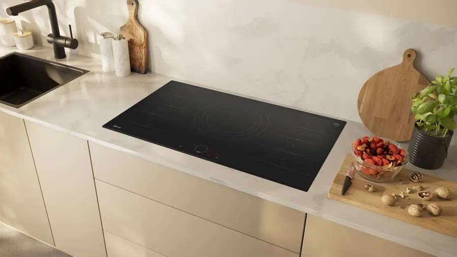 N 70 Induction hob - 90 cm, Black - Morgans Kitchens & Bedrooms