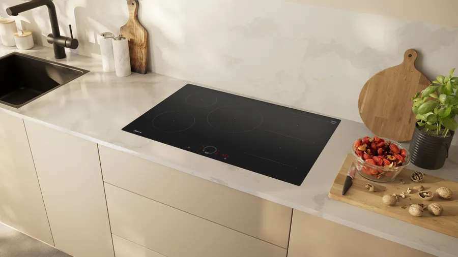 N 70 Induction hob - 80 cm, Black - Morgans Kitchens & Bedrooms