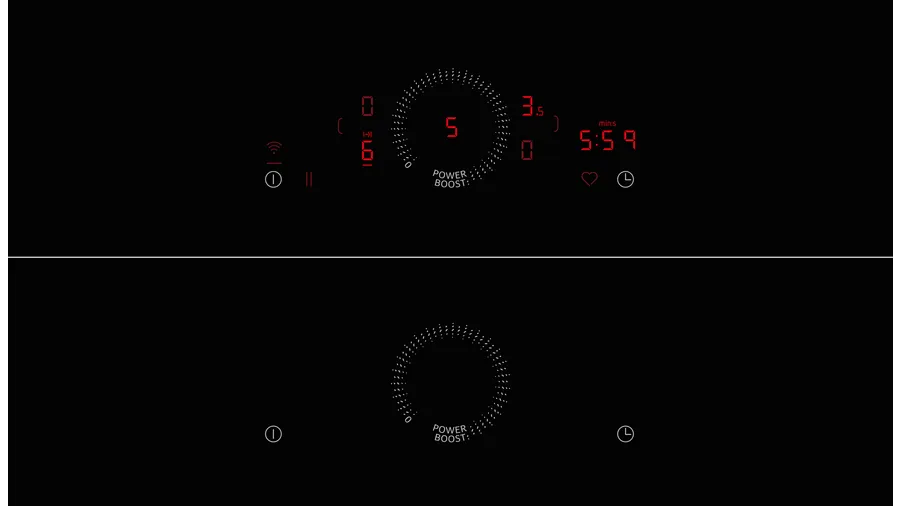 N 70 Induction hob with integrated ventilation system - 80 cm flush mount - Morgans Kitchens & Bedrooms