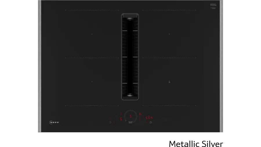 N 70 Induction hob with integrated ventilation system - 70 cm Flex Design - Morgans Kitchens & Bedrooms