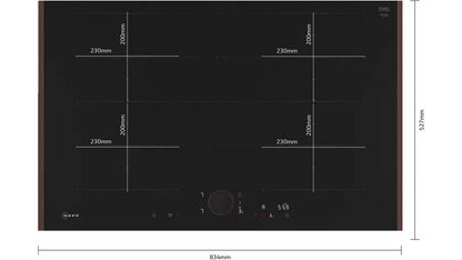 N 90 Induction hob - 80 cm, Flex Design - Morgans Kitchens & Bedrooms