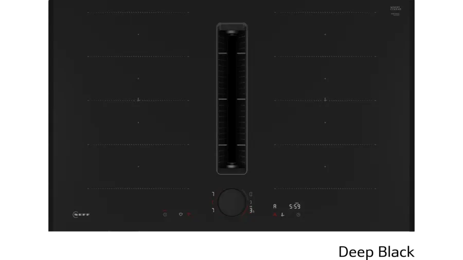 N 90 Induction hob with integrated ventilation system - 80 cm, Flex Design - Morgans Kitchens & Bedrooms