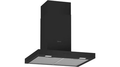 N 30 Wall-mounted cooker hood - 60 cm - Black - Morgans Kitchens & Bedrooms