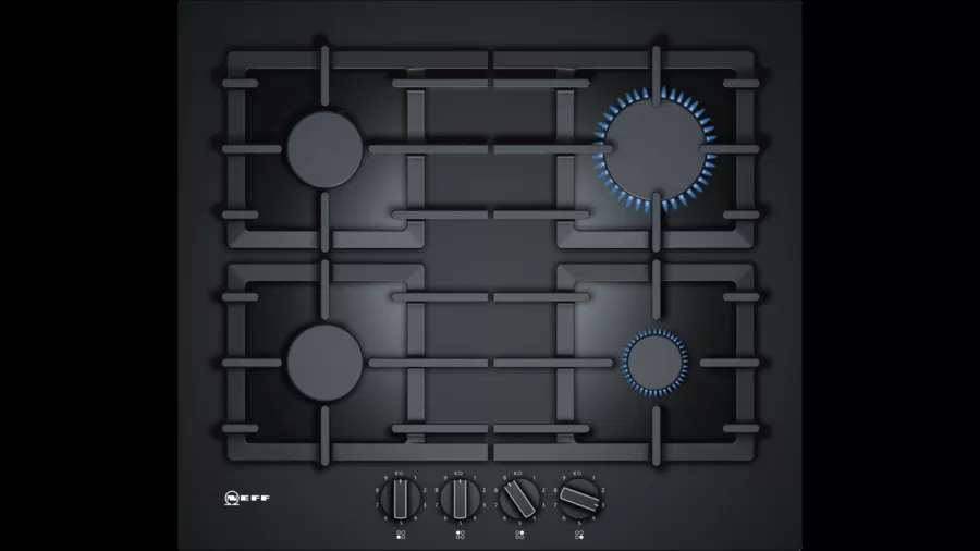 N 70 Gas hob - Morgans Kitchens & Bedrooms