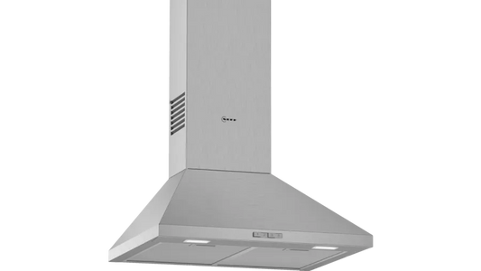 N 30 Wall-mounted cooker hood - 60cm - Stainless steel - Morgans Kitchens & Bedrooms