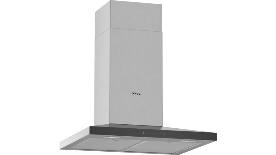 N 50 Wall-mounted cooker hood - 60cm - Stainless steel - Morgans Kitchens & Bedrooms