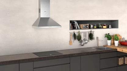 N 30 Wall-mounted cooker hood - 60cm - Stainless steel - Morgans Kitchens & Bedrooms